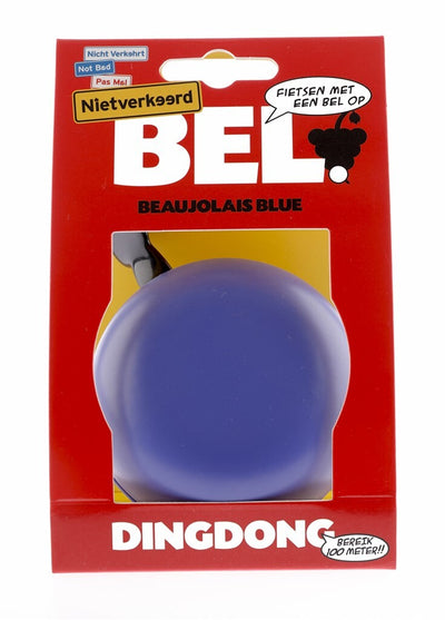 Cloche pas mal 80mm Ding Dong bleu beaujolais