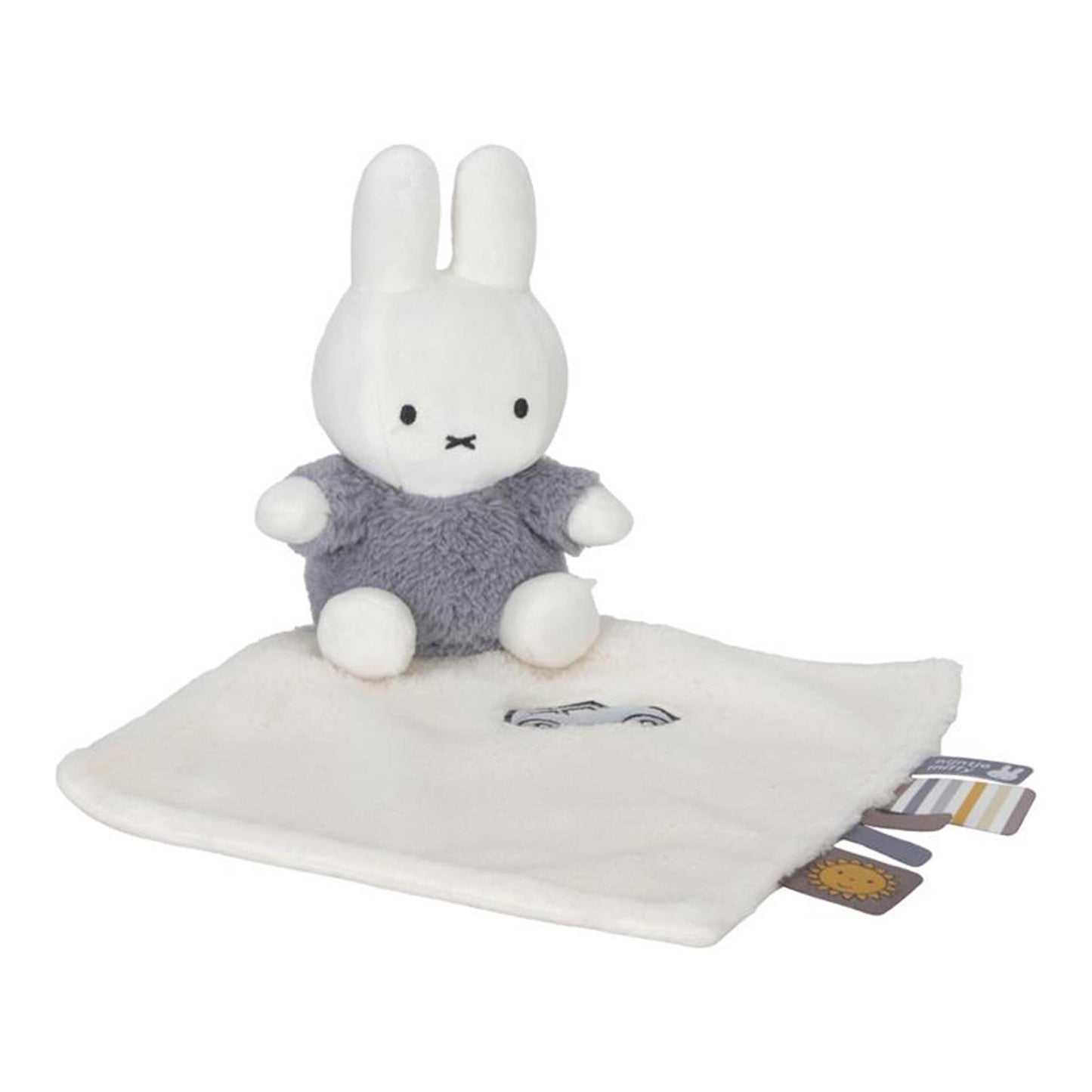 Tiamo Miffy doudou moelleux bleu