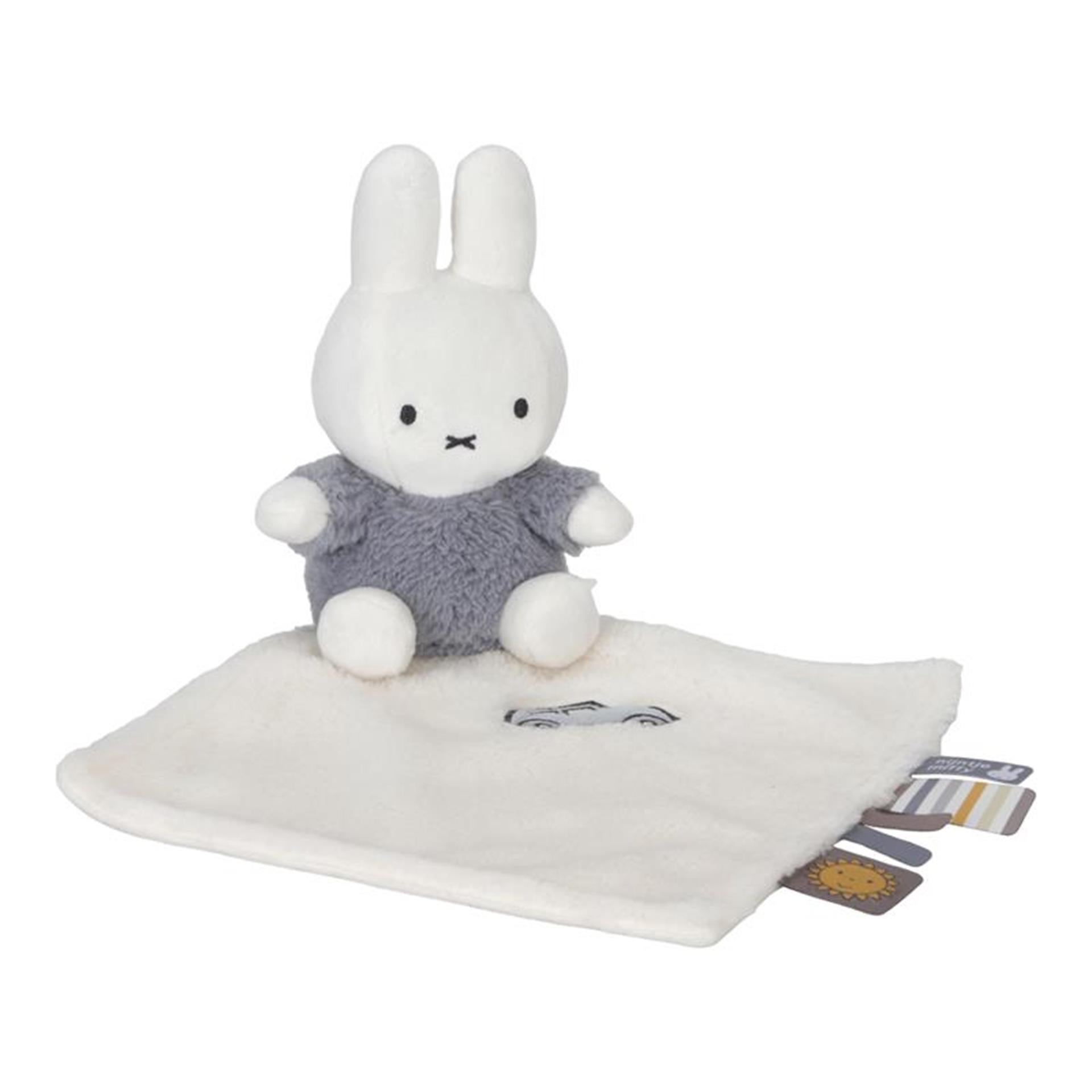 Tiamo Miffy doudou moelleux bleu