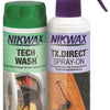 Nikwax tech wash + tx-direct spray - détergents
