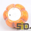 Citrouille de décoration inspirée des saisons avec éclairage LED h14cm