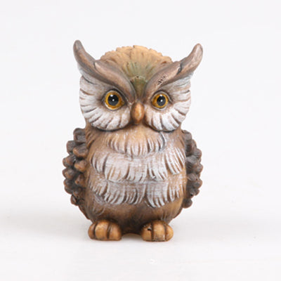 Cozydecor statue hibou xs 6,5x5,5x9cm