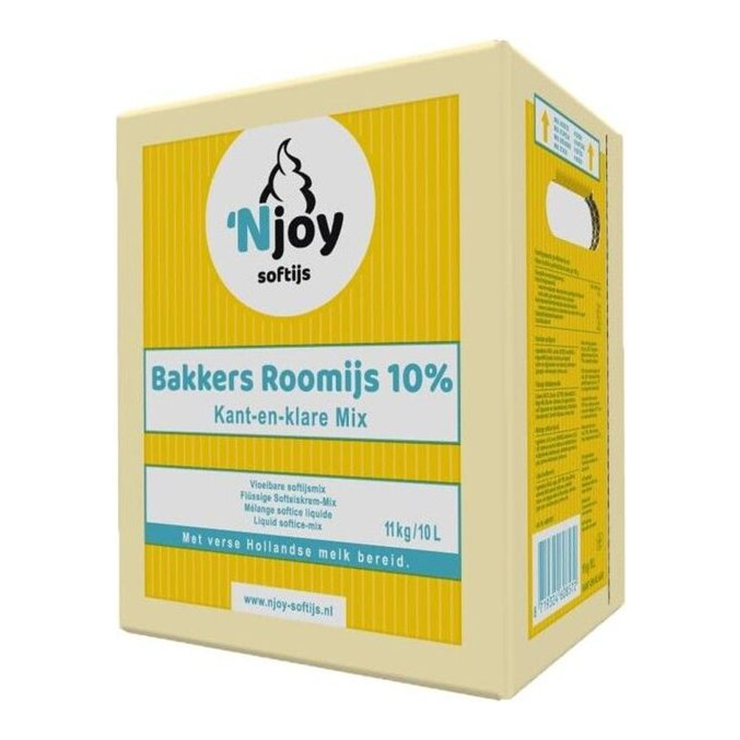 Mélange à glace liquide 10% boulangers Njoy (10 litres)