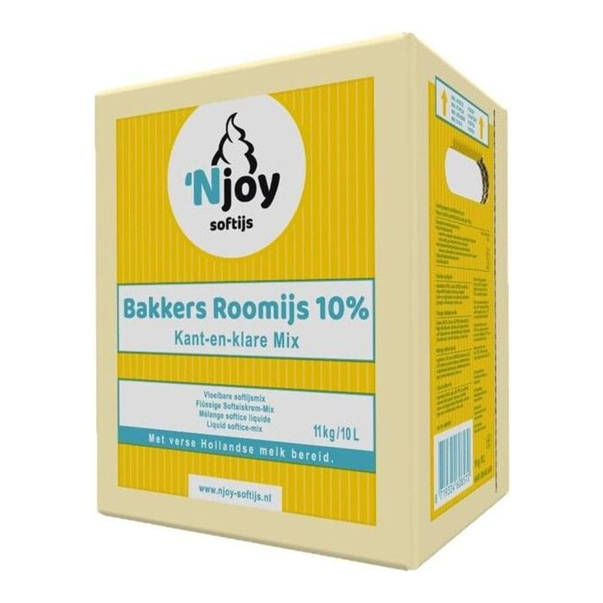 Mélange à glace liquide 10% boulangers Njoy (10 litres)