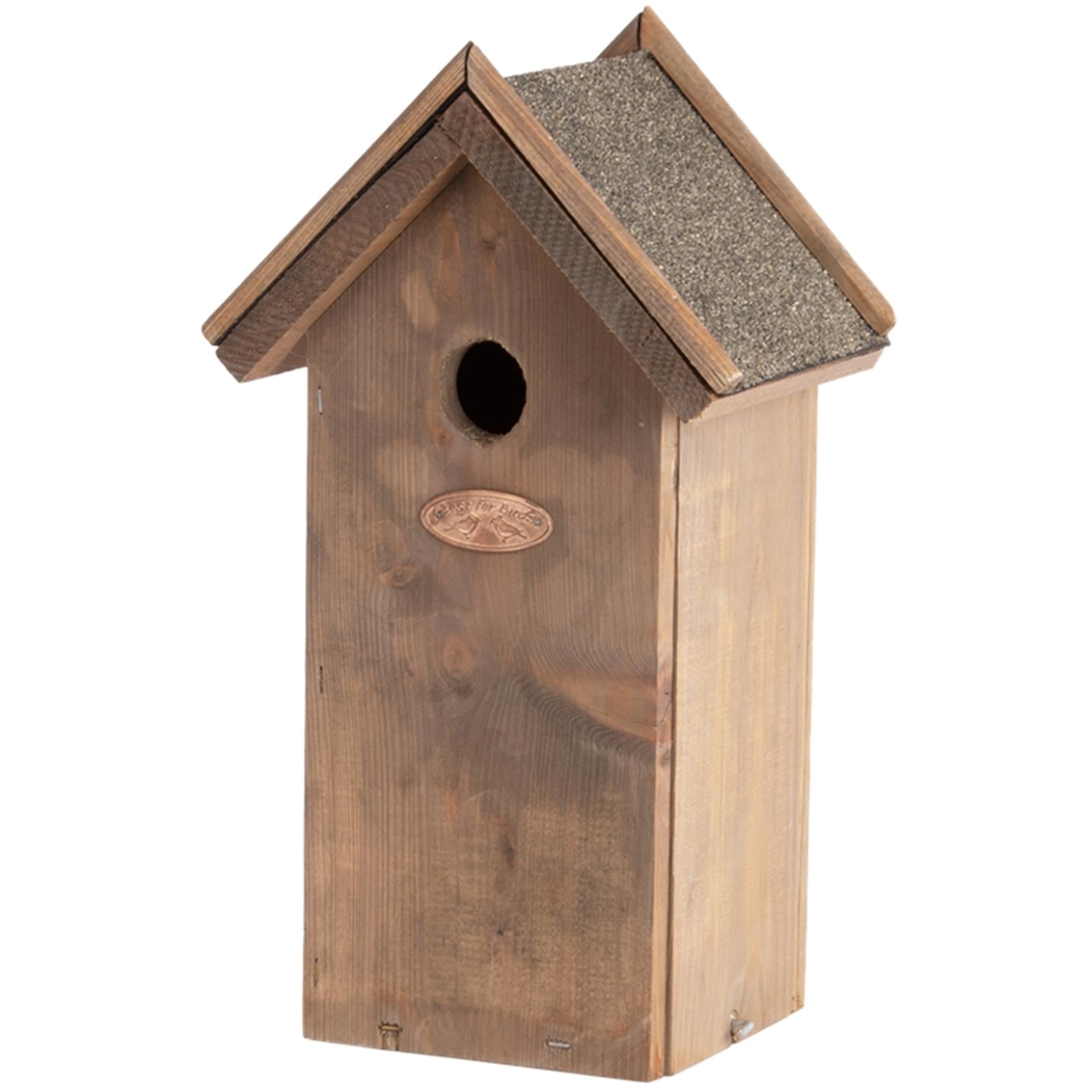 Nichoir design Esschert mésange charbonnière