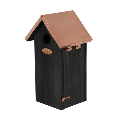 Esschert design Nichoir Eschert cuivre noir mésange charbonnière