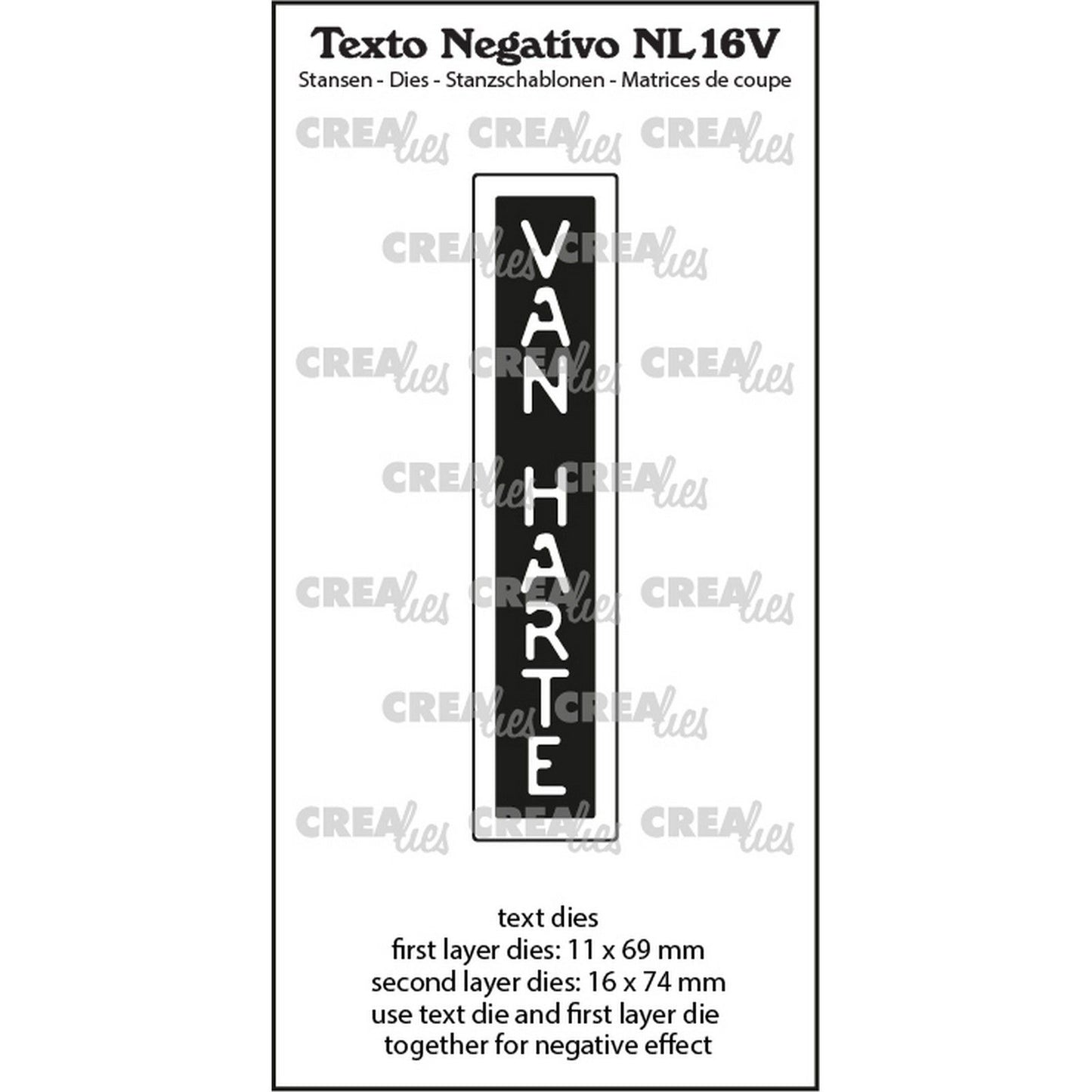 Crealies • texto negativo félicitations