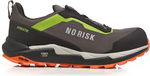 Aucun risque athlétique bas fls orange vert 1219.06 s3l | noir | taille 36 - 5607421135363