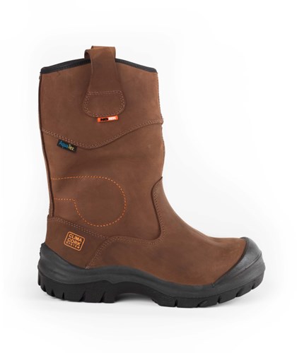 Botte haute sans risque hawick 6674.02 s3 aqua-tex marron - taille 39 - 00.071.011.39