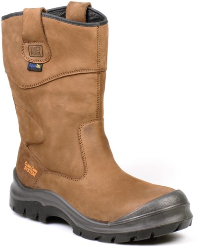 Botte haute sans risque hawick 6674.02 s3 aqua-tex marron - taille 43 - 00.071.011.43