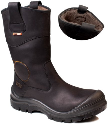Botte de travail sans risque crowheart teddy doublé xw metal free s3 | noir | taille 40 - 00.071.030.40