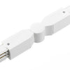 Pièce d'angle nordique réglable pour. rail blanc 5050042