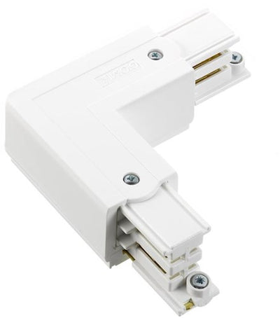 Pièce d'angle nordique fixe à 90°. pour. rail blanc gauche 5050030