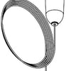 Jeu de câbles nordiques pour. rail triphasé gris longueur 150 cm