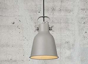 Nordlux suspension e27 gris adrian 16cm - 4800010