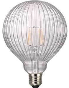 Nordlux globe led g125 e27 2-15w 2200k avra rayures claires - 2760260