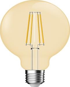 Nordlux Globe LED G95 E27 4,2-35W 2500K Filament Or Intensité Variable - 2760130