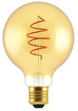 Nordlux Globe LED G95 E27 4,9-35W 2200K Filament Spirale Or Intensité Variable - 2760121 - afbeelding 1