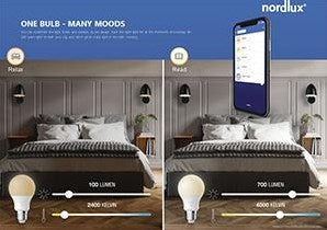 Nordlux LED verre e27 4,7-40w filament mat intelligent dimmable - 2770070
