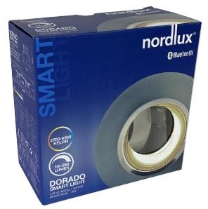 Spot encastrable LED Nordlux rond Dorado smart light rond nickel poncé 5,5W IP65 - 4806280