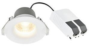 Spot encastrable LED Nordlux piquet rond 6,1W blanc 2700K IP20 - 4801336