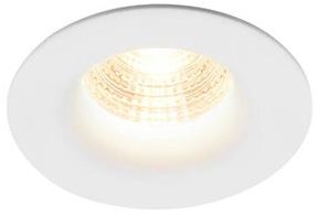 Spot encastrable LED Nordlux piquet rond 6,1W blanc 2700K IP20 - 4801336