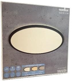 Nordlux plafonnier LED oja 42 noir 19w 3000k 4000k 42cm - 4802314