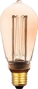Nordlux LED ST64 E27 3,5-12W 1800K Rétro Déco Or Dimmable - 2760105