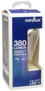Nordlux LED ST64 E27 5,4-34W 2500K Filament Or Intensité variable - 2760100