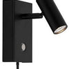 Applique LED Nordlux Omari 3,2W noir tactile - 4800438
