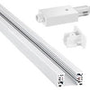 Rail de liaison Nordlux monophasé 1,8 mètres blanc avec pièce de raccordement - 5049119