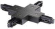 Nordlux link rail x-pièce de couplage 1 phase noire - 5049290
