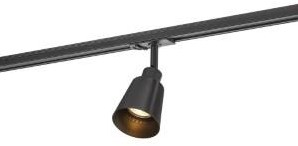 Nordlux link rail spot koniekel gu10 verre noir - 5049480