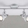 Spot en saillie Nordlux 2x gu10 peinture frêne blanc orientable - 4800450