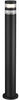 Nordlux lampadaire bouleau e27 noir ip44 80cm - 4800835