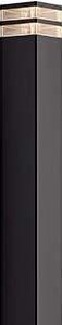 Nordlux lampadaire orme e27 noir ip44 80cm - 4800830