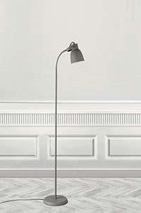 Nordlux lampadaire adrian gris e27 151cm haut - 4800400