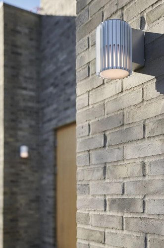 Nordlux applique aludra ronde e27 argent anthracite ip54 - 4800941