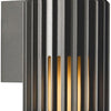 Nordlux applique aludra ronde e27 argent anthracite ip54 - 4800941