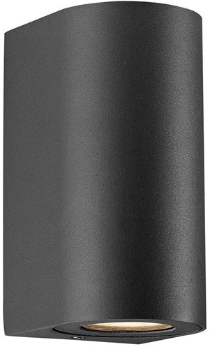 Nordlux applique canto maxi2 ronde 2x gu10 noir ip44 - 4800952