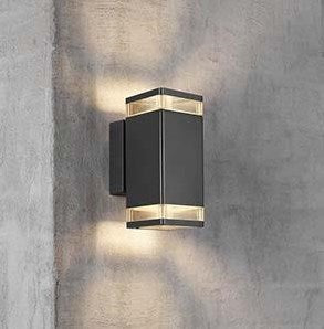Applique Nordlux orme 2x gu10 noir ip44 - 4800911
