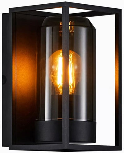 Nordlux applique griffin e27 noir ip44 - 4800905