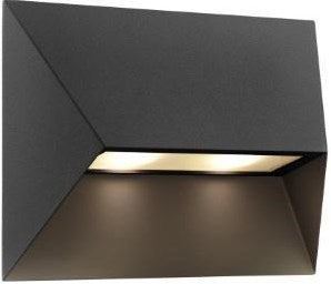 Nordlux applique pontio 27 2x gu10 noir ip44 - 4800901