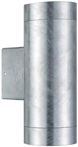 Nordlux applique étain maxi double 2x gu10 galvanisé ip54 - 4800938