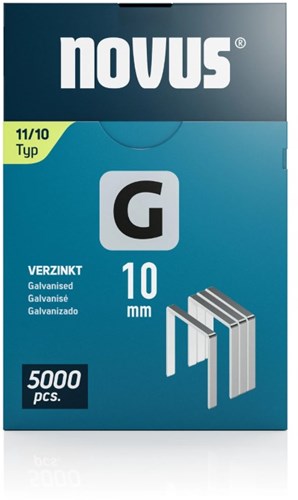Agrafes novus 11-10 argent