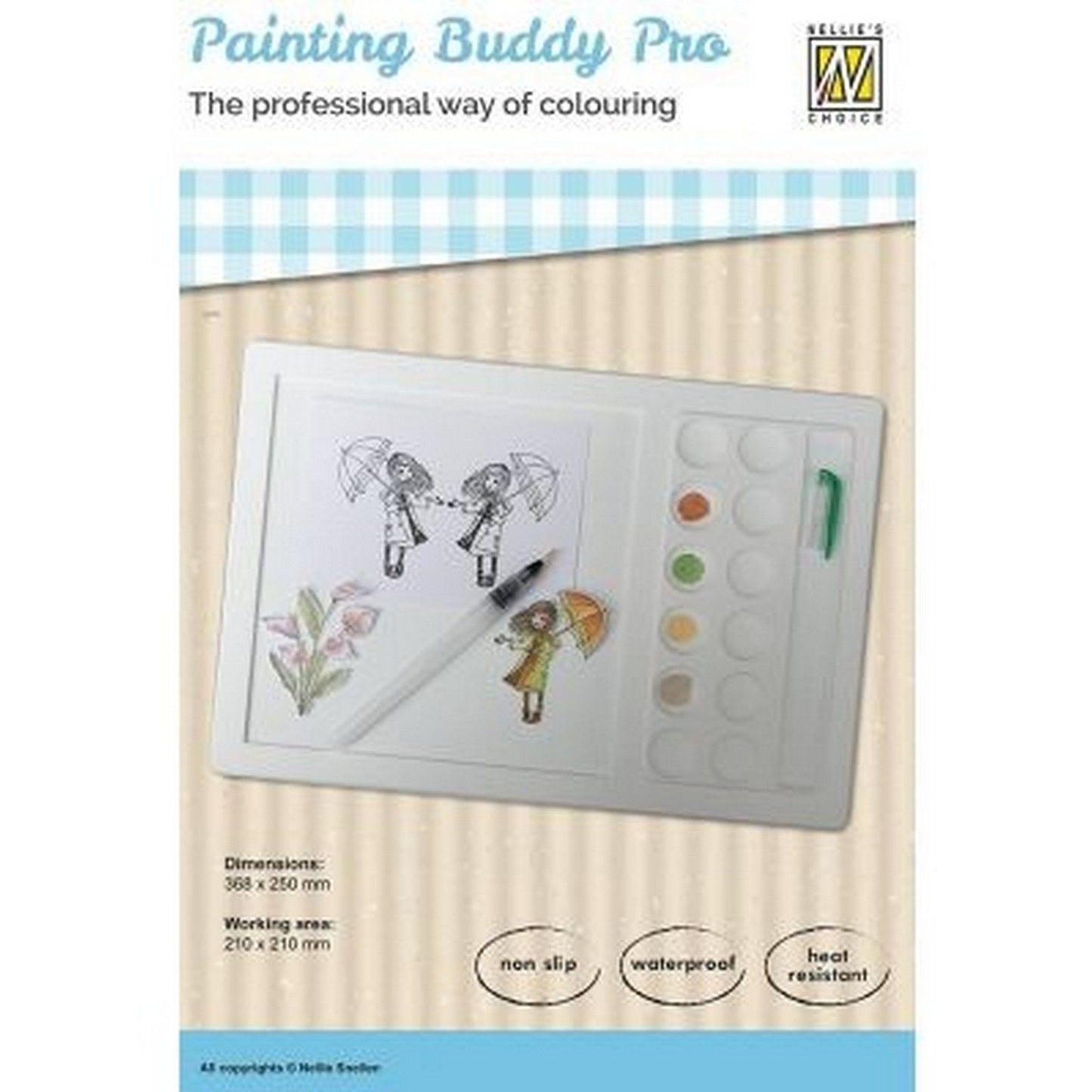 Le choix de Nellie • copain de peinture pro Nellie's (silicone)