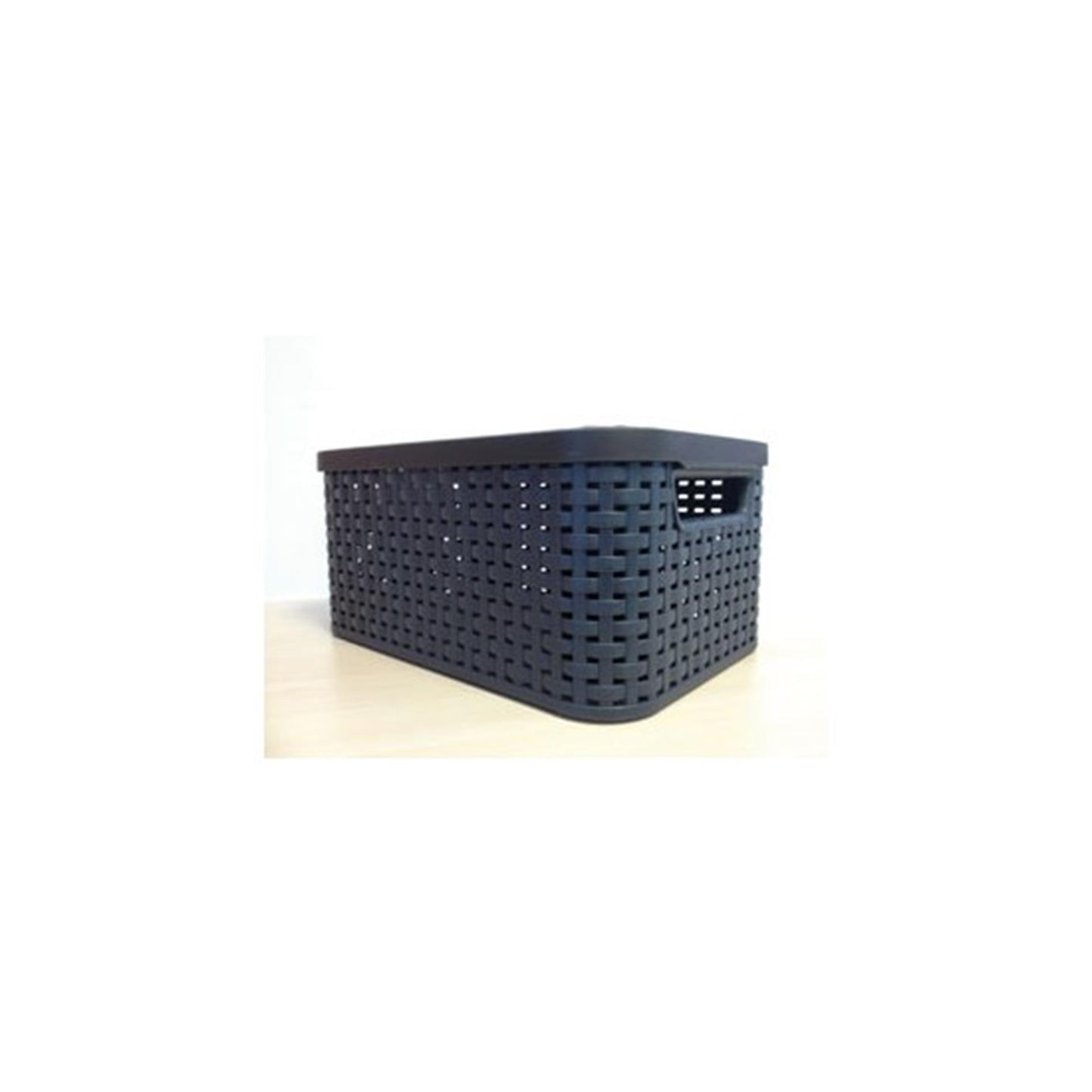 Curver Curver Rangement Box Style avec couvercle l 30 L Couleurs en argent métallique