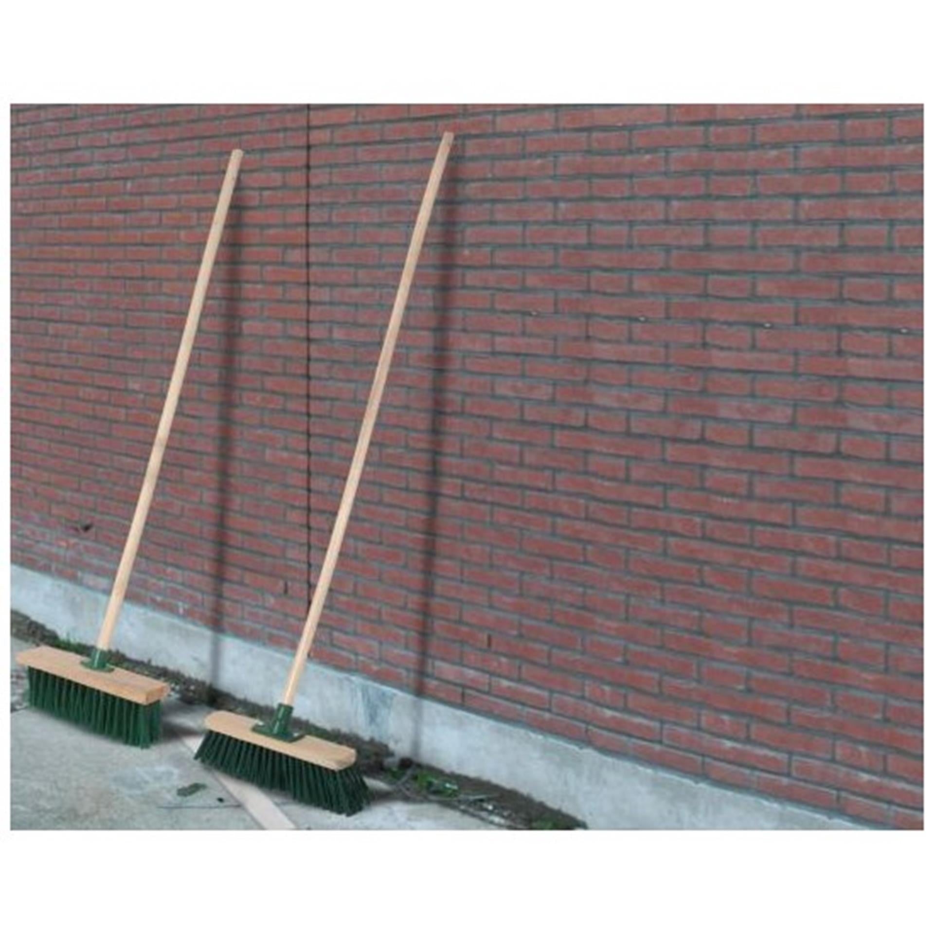Pro Broom de rue Pro Garden 30 x 120 cm avec poignée