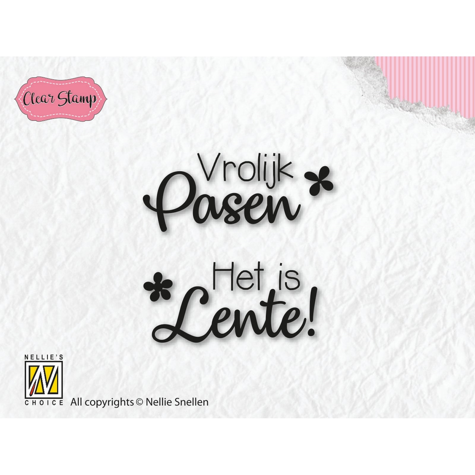 Le choix de Nellie • tampon transparent Pâques et printemps