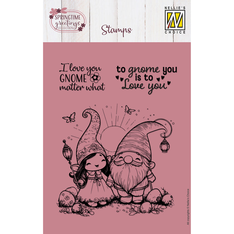 Le choix de Nellie • tampons transparents gnome et elfe 3pcs.